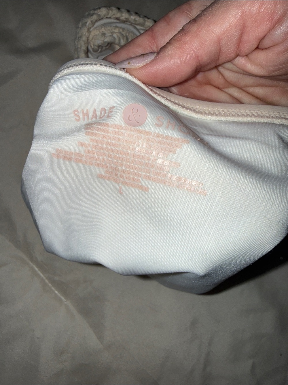 Shade & shore knit bikini 34DD large bottom - Picture 11 of 11